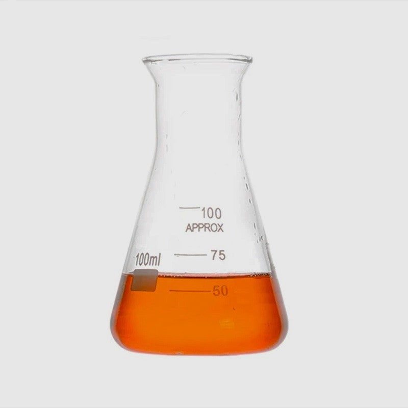 Erlenmeyer Vidro Borossilicato - Boca Larga - Várias Dimensões