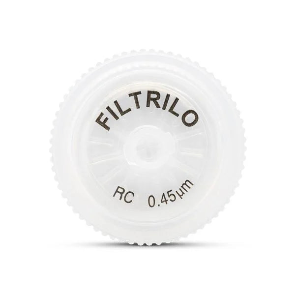 FILTRO PARA SERINGA - NÃO ESTÉRIL - RC - 0.22um / 0.45um - Ø 13mm / Ø 25mm - FILTRILO - 100 UNIDADES