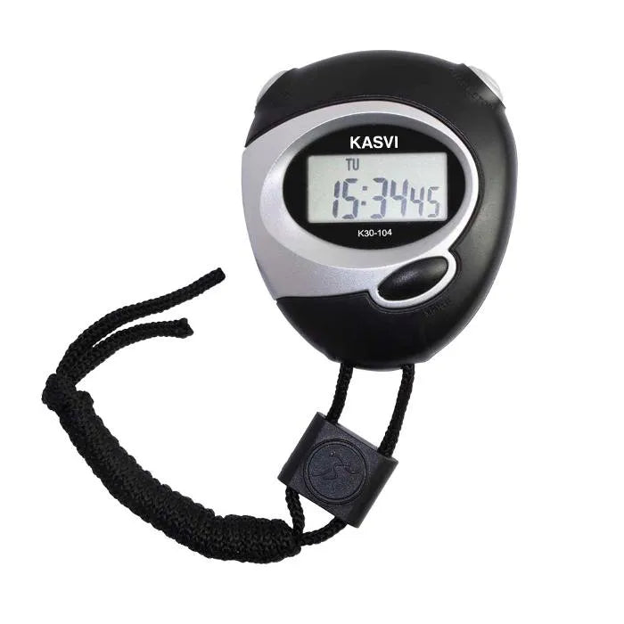 Cronometro Digital Portátil - Função Calendário, Alarme e Relógio - Kasvi