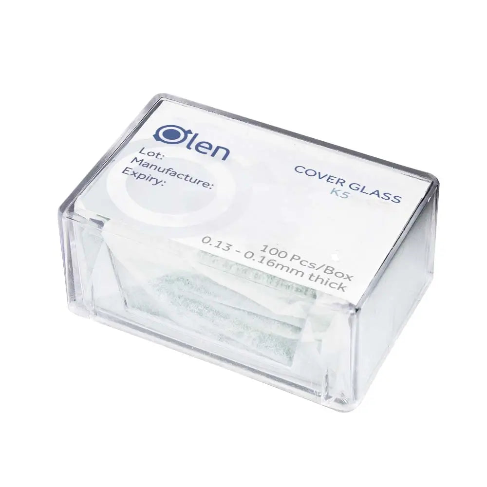 Lamínula para Microscopia - Varias Dimensões - Caixa com 1000 Unidades