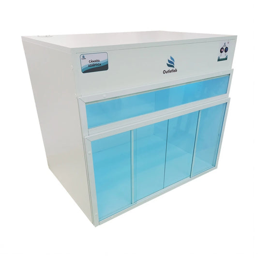 Camara Asséptica - MDF - Incluso Lâmpada Ultravioleta (UV) - Outletlab