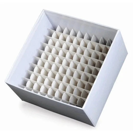 CAIXA DE FIBRA DE PAPELÃO PARA TUBOS E MICROTUBOS - KASVI - VARIAS DIMENSÕES