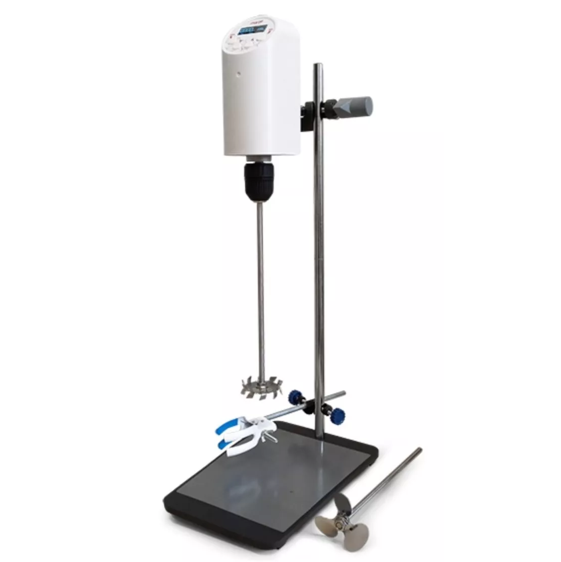 Agitador Mecânico de Hélice Digital - 60 L - 2000 RPM - Suporte e Hastes Inclusos - Marte