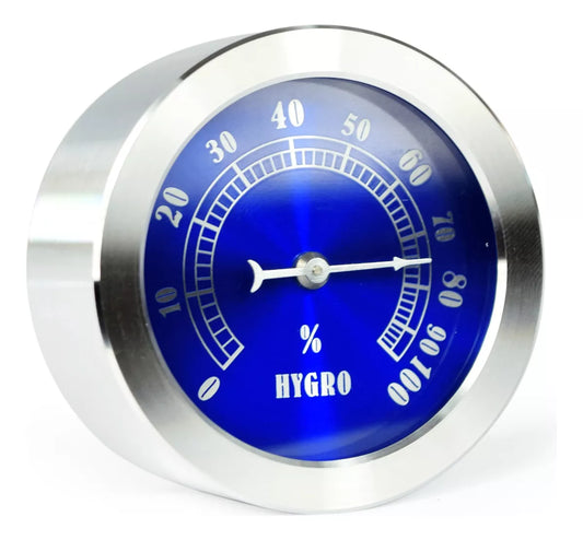 Higrometro Bimetalico Inox - 0 a 100% - Portátil - Incoterm