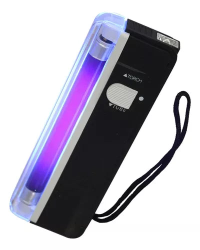 Lanterna Ultravioleta (UV) - 365 nm - Portátil - Uso em Experimentos de Fluorescencia