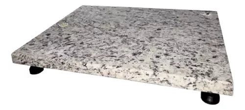 Mesa Antivibratória para Balança - Granito - 30 x 40 cm - Incluso Marcador de Nível