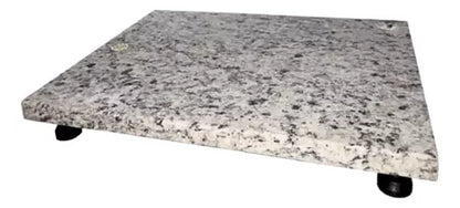 Mesa Antivibratória para Balança - Granito - 30 x 40 cm - Incluso Marcador de Nível