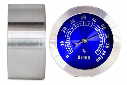 Higrometro Bimetalico Inox - 0 a 100% - Portátil - Incoterm