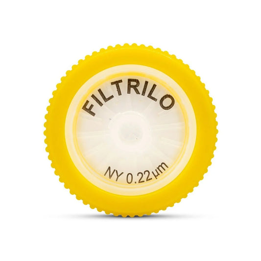 FILTRO PARA SERINGA - NÃO ESTÉRIL - NYLON - 0.22um / 0.45um - Ø 13mm / Ø 25mm - FILTRILO - 100 UNIDADES