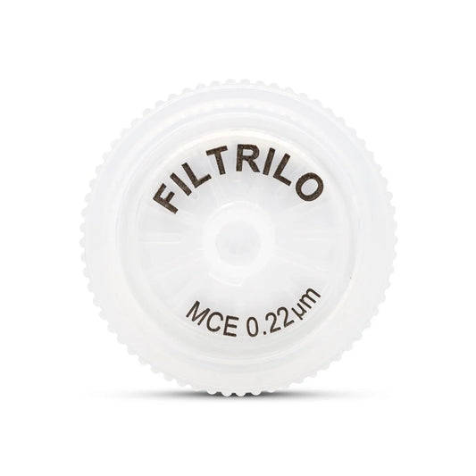 FILTRO PARA SERINGA - NÃO ESTÉRIL - MCE - 0.22um / 0.45um - Ø 13mm / Ø 25mm - FILTRILO - 100 UNIDADES