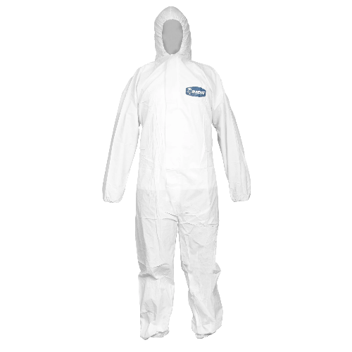 Macacão de Segurança com Capuz e Ziper