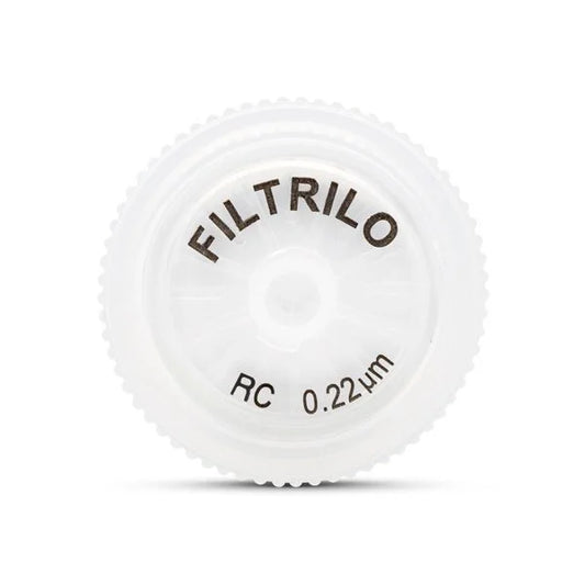 FILTRO PARA SERINGA - NÃO ESTÉRIL - RC - 0.22um / 0.45um - Ø 13mm / Ø 25mm - FILTRILO - 100 UNIDADES