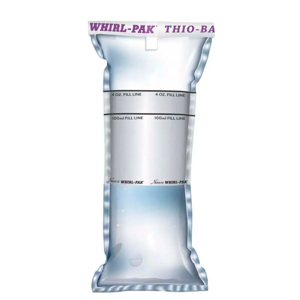 Saco para amostra whirl-pak - tiossulfato de sódio - estéril. 100u