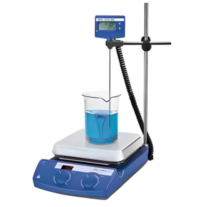 Agitador Magnético com Aquecimento - 550 ºC - 1500 RPM - 10 L - Ika - 230V