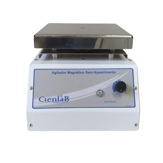 Agitador Magnético sem Aquecimento - Plataforma Quadrada - 15 L
