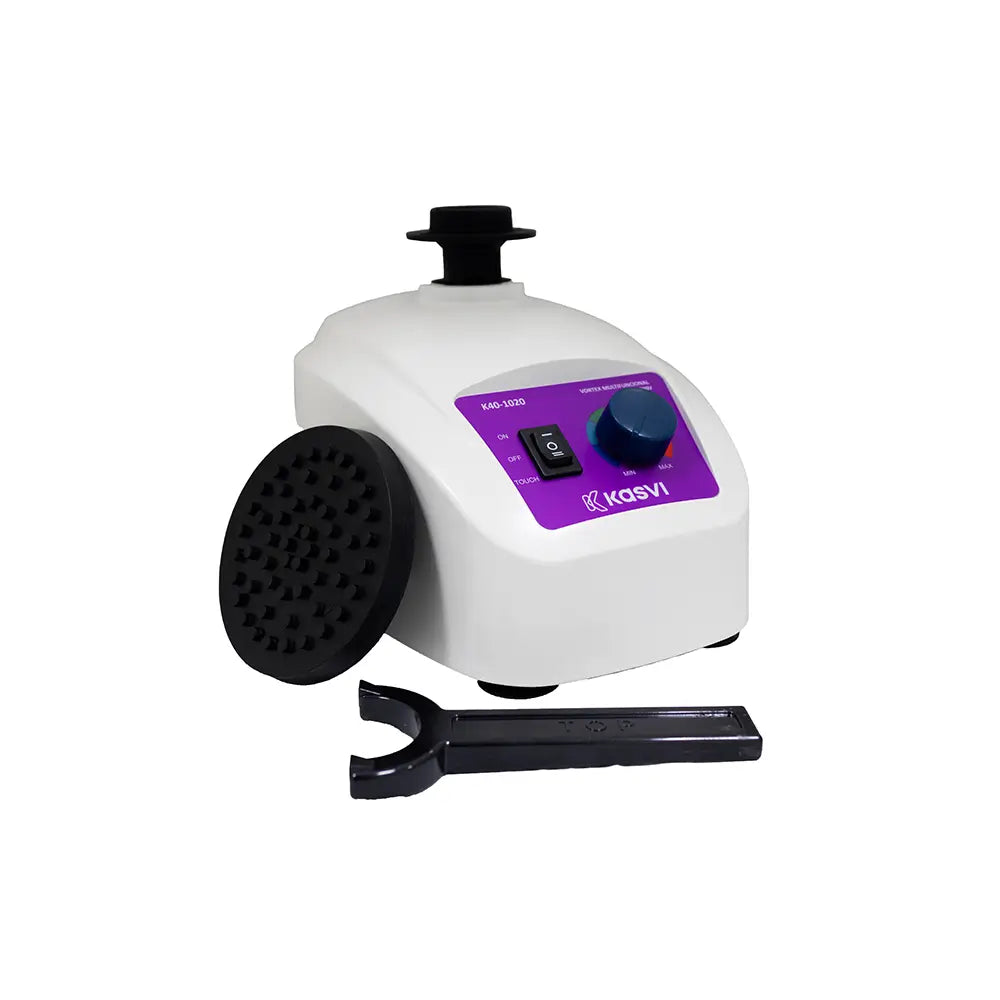 Agitador Vortex multifuncional - 0 a 3.300 rpm - Kasvi