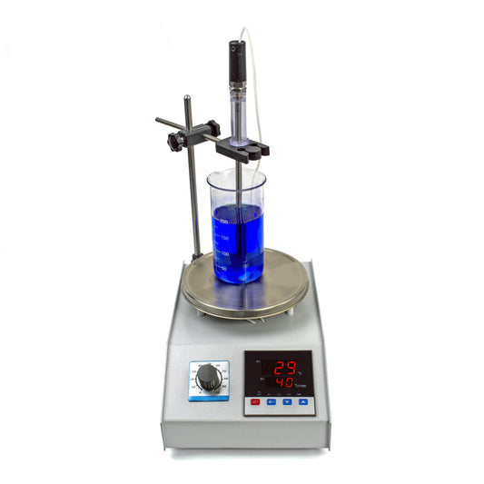 AGITADOR MAGNÉTICO DIGITAL COM AQUECIMENTO E SONDA DE TEMPERATURA - 220V