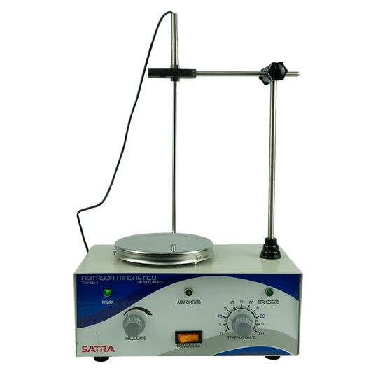 Agitador Magnético com Sonda de Temperatura – Até 2 L – 1250 rpm – 78HW-1 – Satra