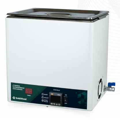 Banho Ultrassonico Conjugado - Linha SSBUC - Solidsteel - Várias Dimensões