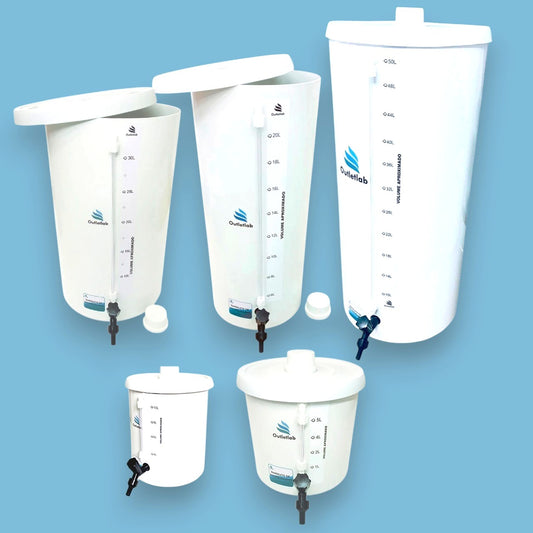 Barrilete em Polipropileno para Agua Destilada e Liquidos Inertes - Vários Tamanhos