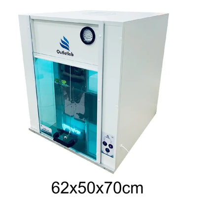 Capela de Fluxo Laminar com Filtro Hepa H14 (99,995%) - MDF - Incluso Motor de Exaustão - Várias Dimensões