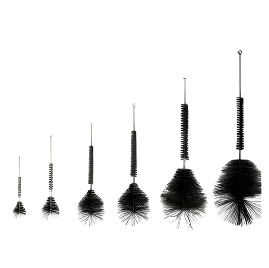 ESCOVA PARA LIMPEZA DE BALÃO VOLUMÉTRICO - VÁRIAS DIMENSÕES