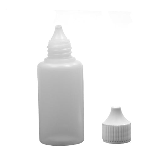 Frasco Conta Gotas - Plastico Branco - Vários Tamanhos
