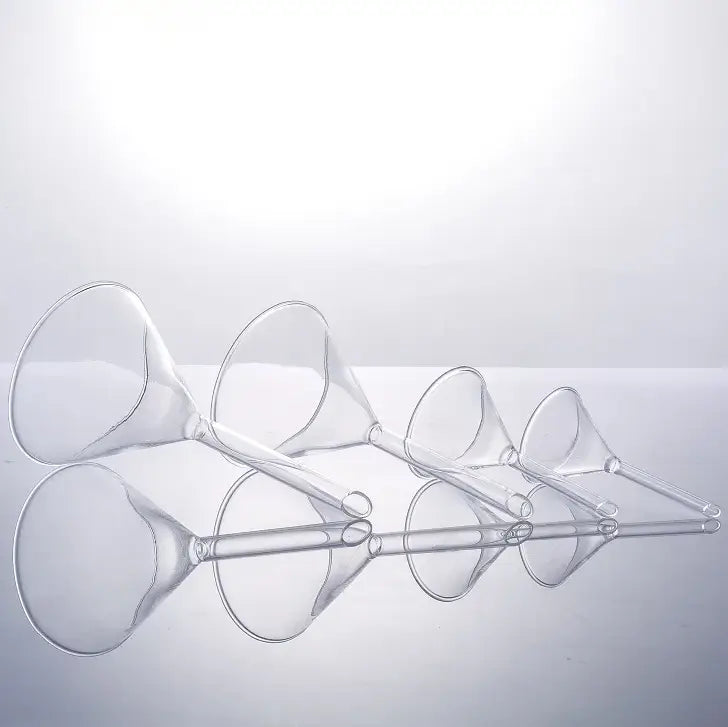 Funil Analitico de Vidro - Vários Tamanhos