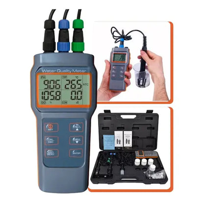 Medidor Multiparâmetro - pHmetro, Condutivímetro e Oxímetro