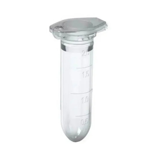 MICROTUBO PARA CENTRIFUGAÇÃO - 2ML - NÃO ESTÉRIL - FUNDO REDONDO - PACOTE COM 500 UNIDADES