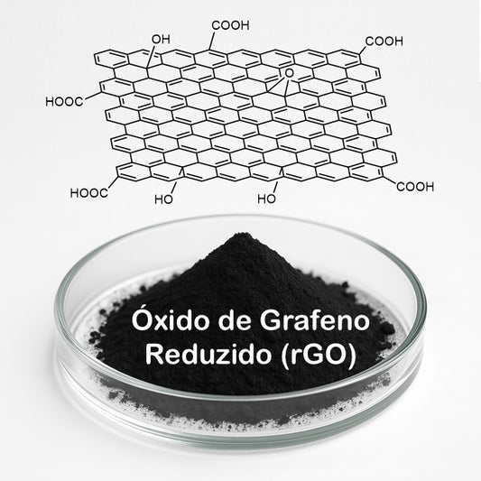 ÓXIDO DE GRAFENO REDUZIDO (rGO) - ALTA PUREZA (99%) - PÓ